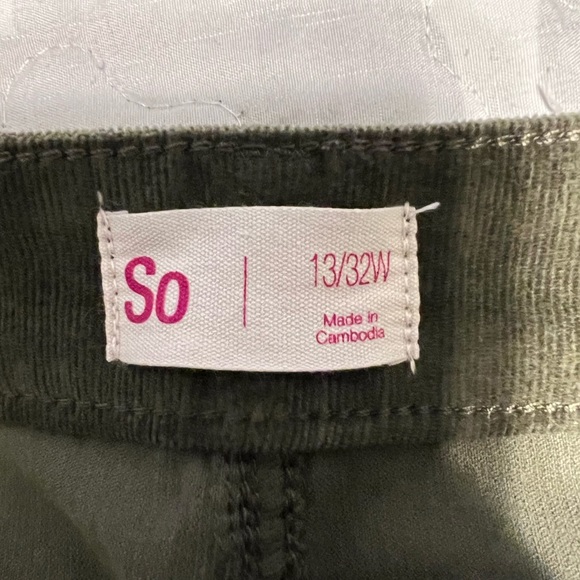 Army Green Mini Skirt - Picture 3 of 3